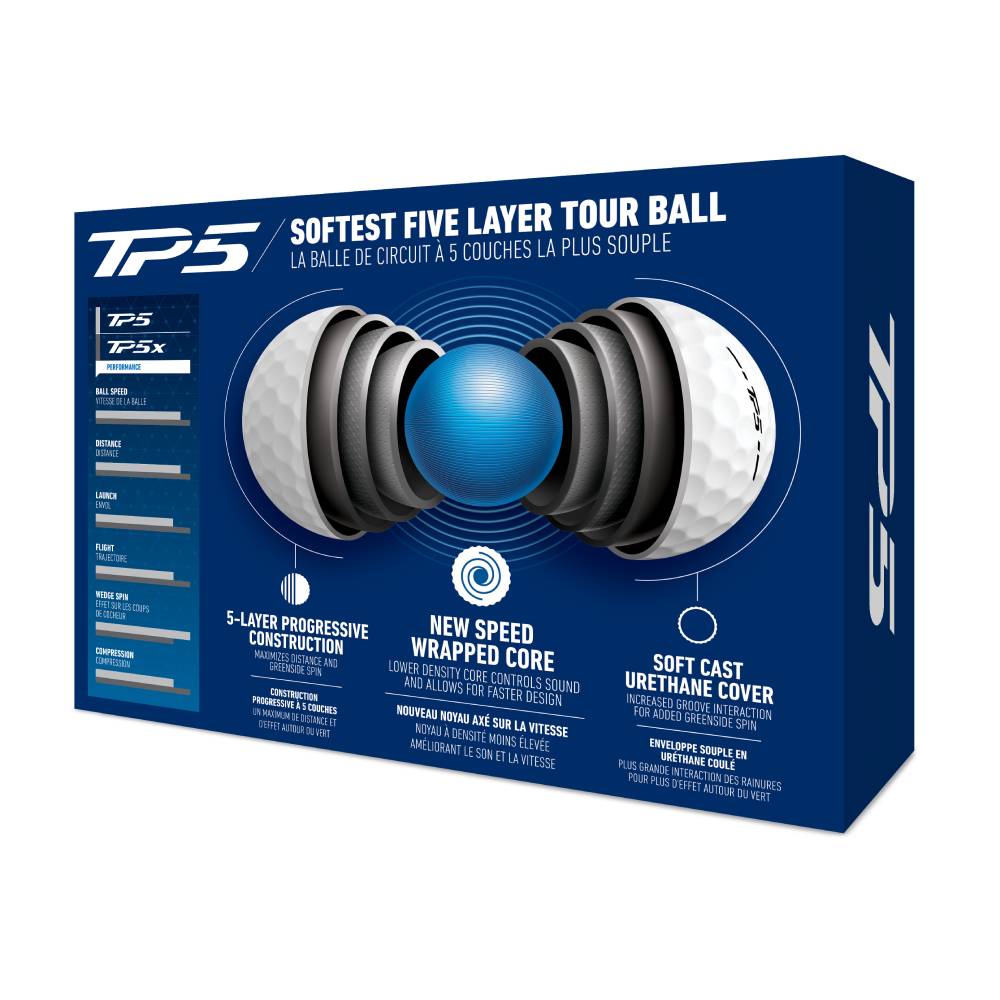 TaylorMade TP5 weiss