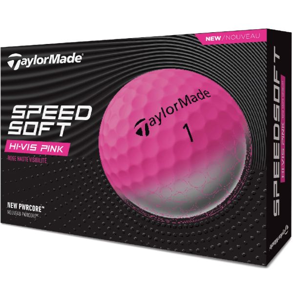 TaylorMade SpeedSoft hi-vis pink