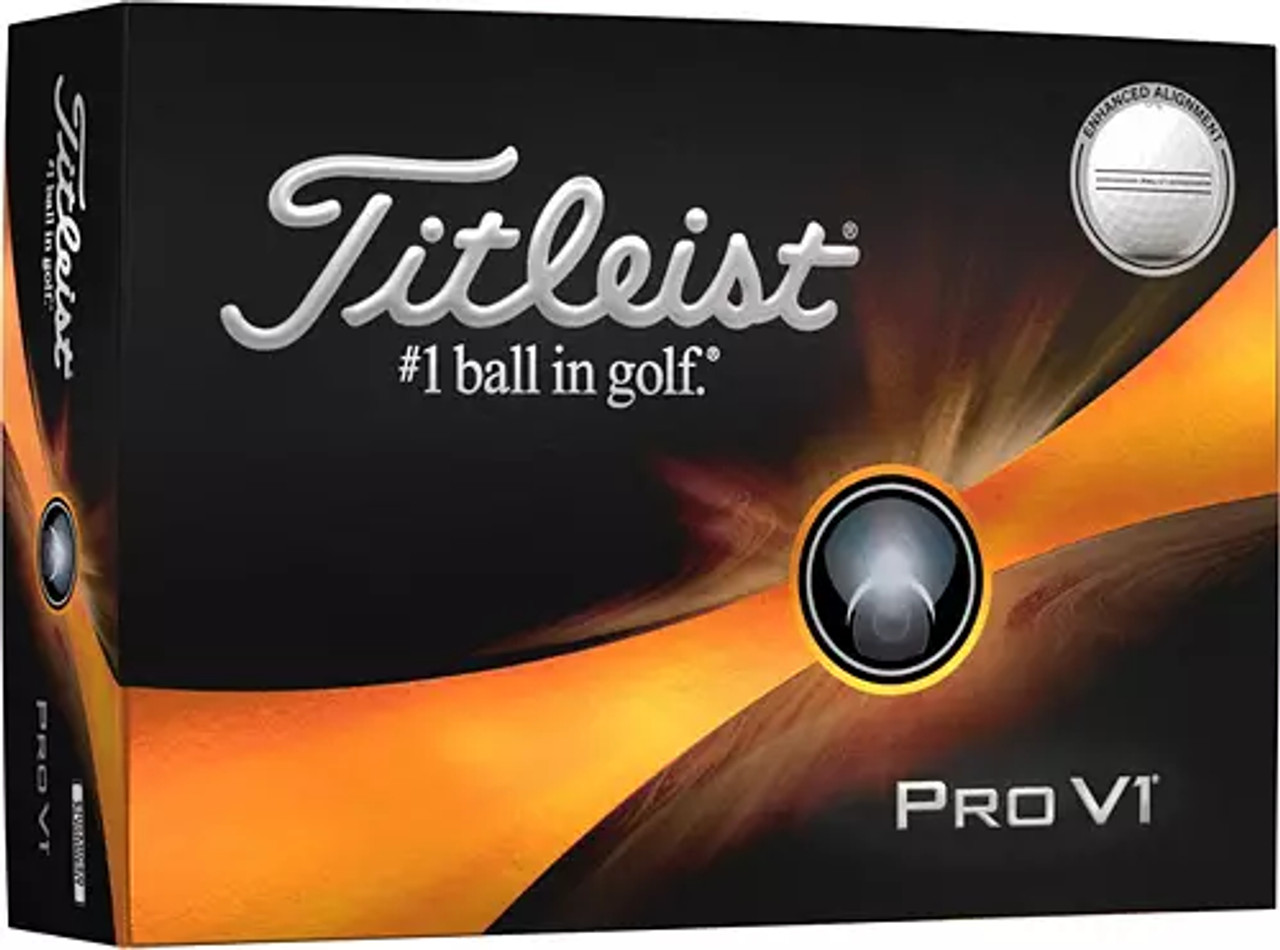 Titleist Pro V1 Enhanced Align white