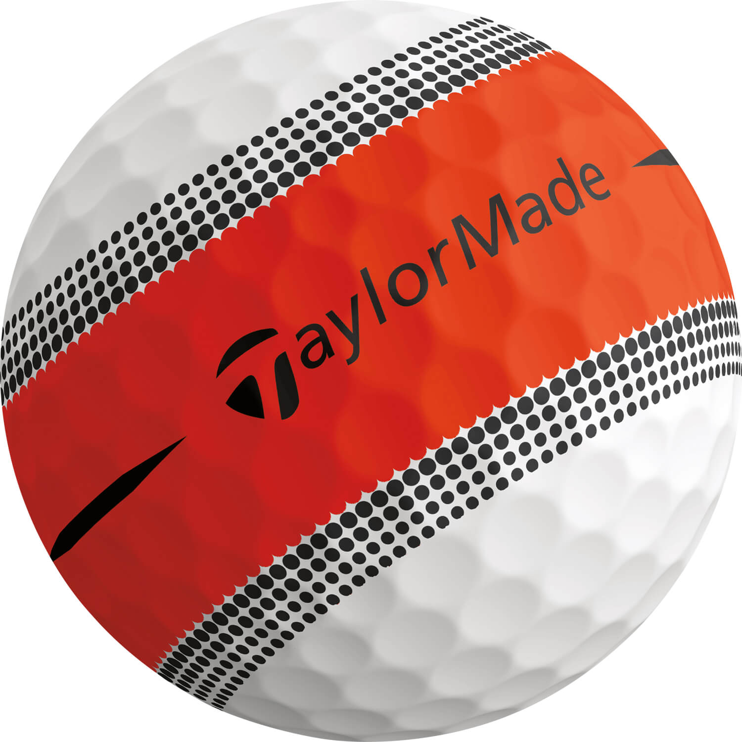 TaylorMade Tour Response Stripe weiss/orange