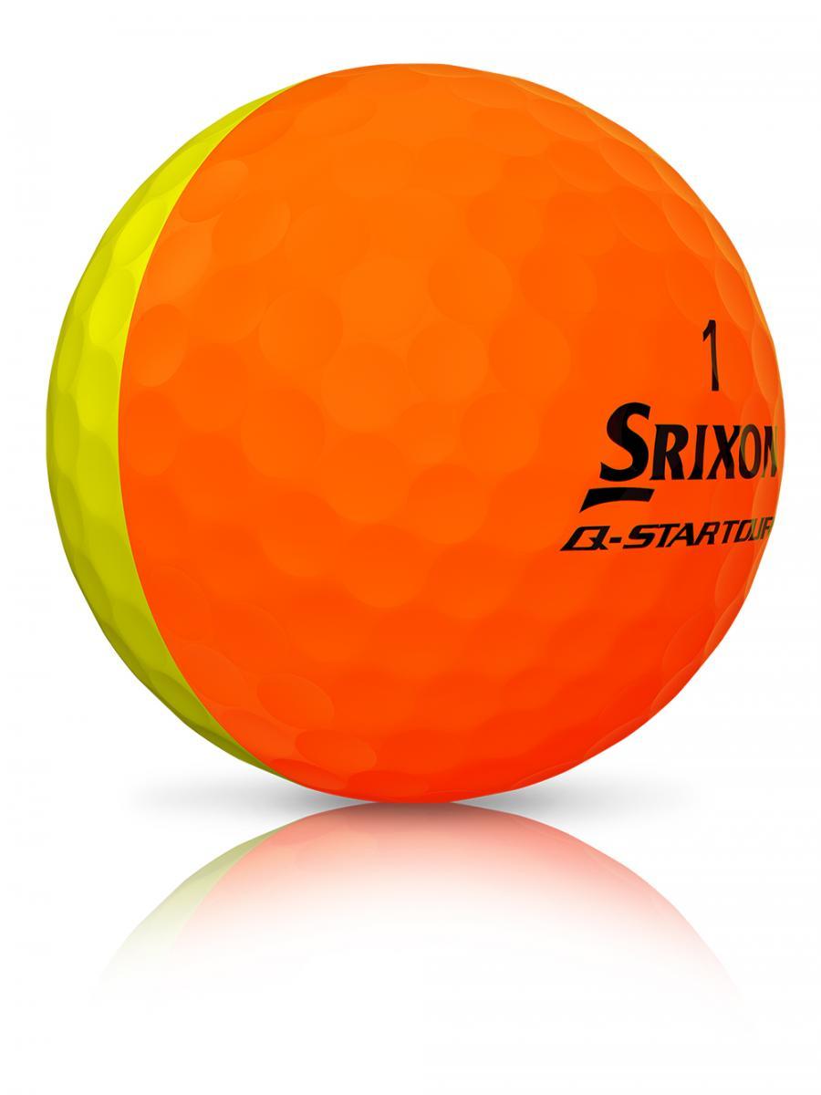 Srixon Q-Star T3 Divide yellow-orange