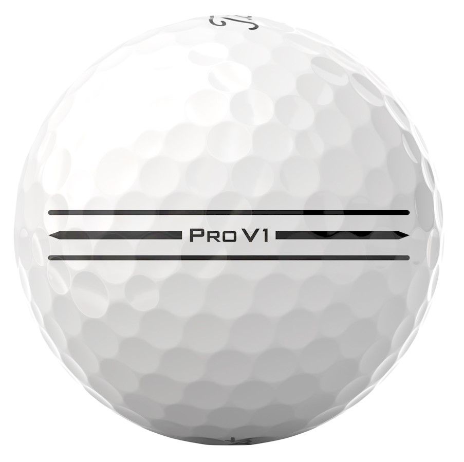 Titleist Pro V1 Enhanced Alignment weiss (2025)