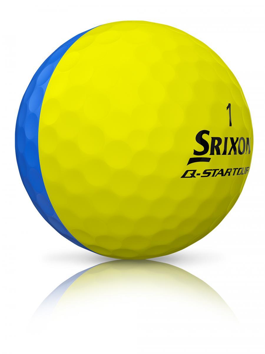 Srixon Q-Star T3 Divide yellow-blue