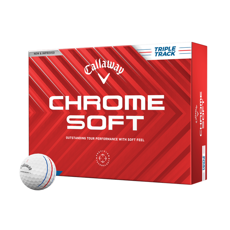 Callaway Chrome Soft TripleTrack weiss (2024)