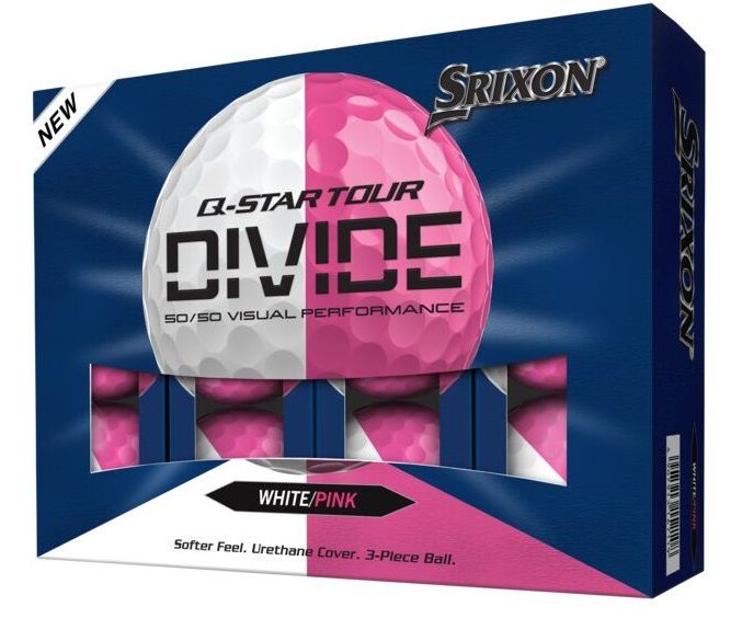 Srixon Q-Star Tour Divide 6 white/pink