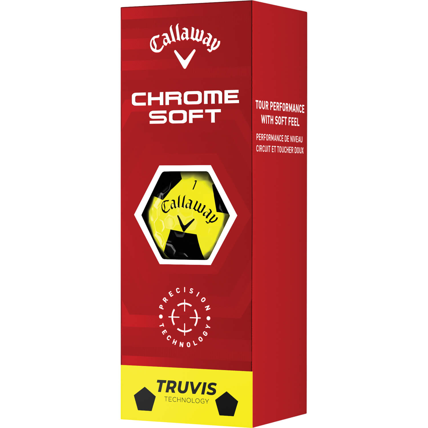Callaway Chrome Soft 22 Truvis gelb