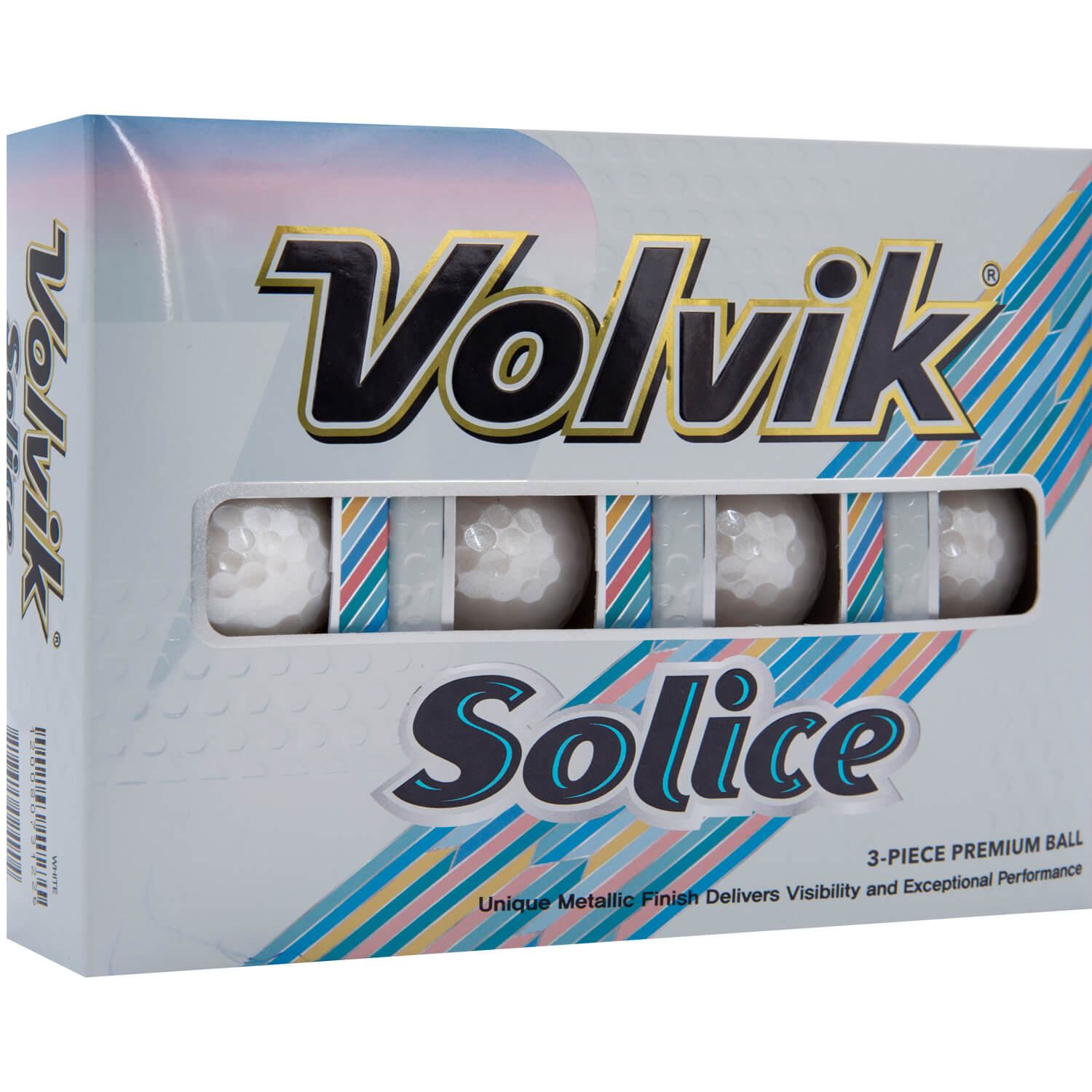 Volvik Solice Metallic Finish white