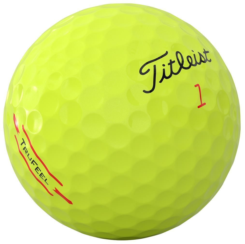 Titleist TruFeel yellow (26)
