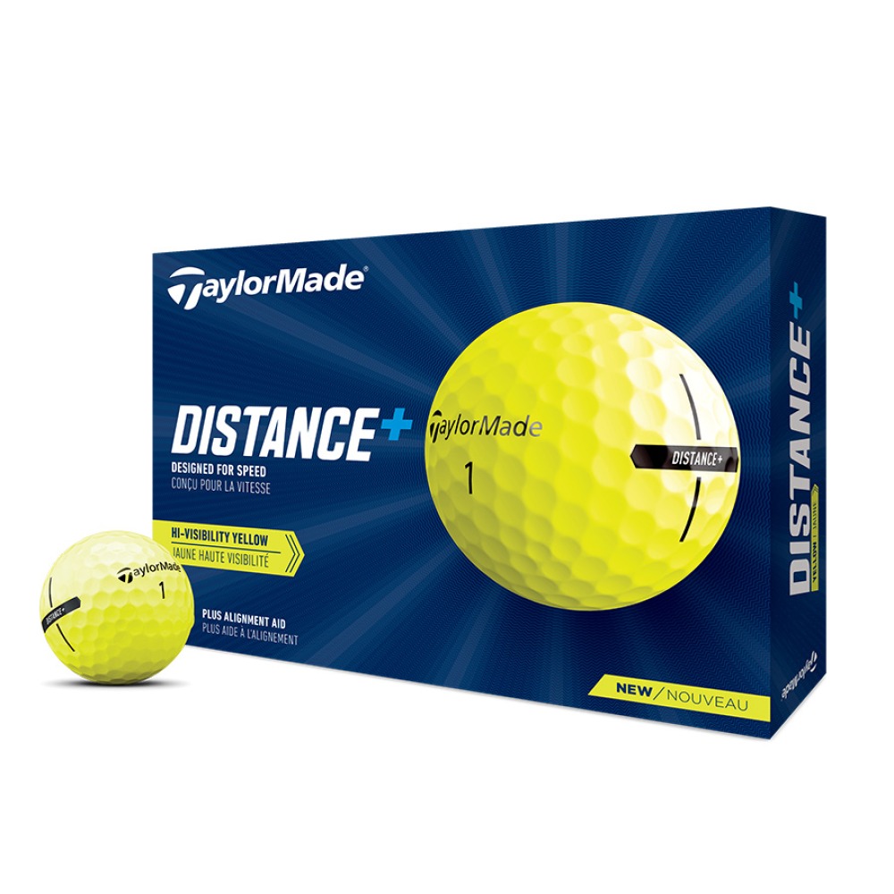 TaylorMade Distance+ 21 gelb