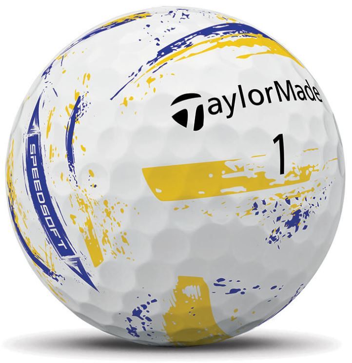 TaylorMade SpeedSoft Ink yellow-blue (2026)