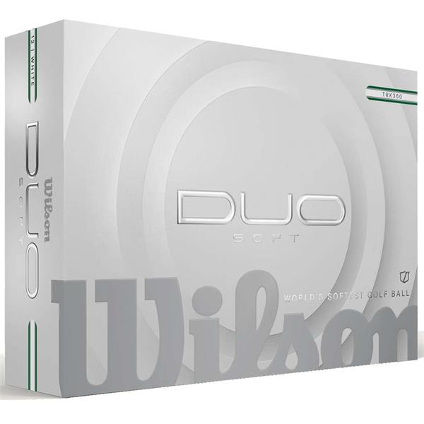 Wilson DUO SOFT TRK 360 white/green stripe