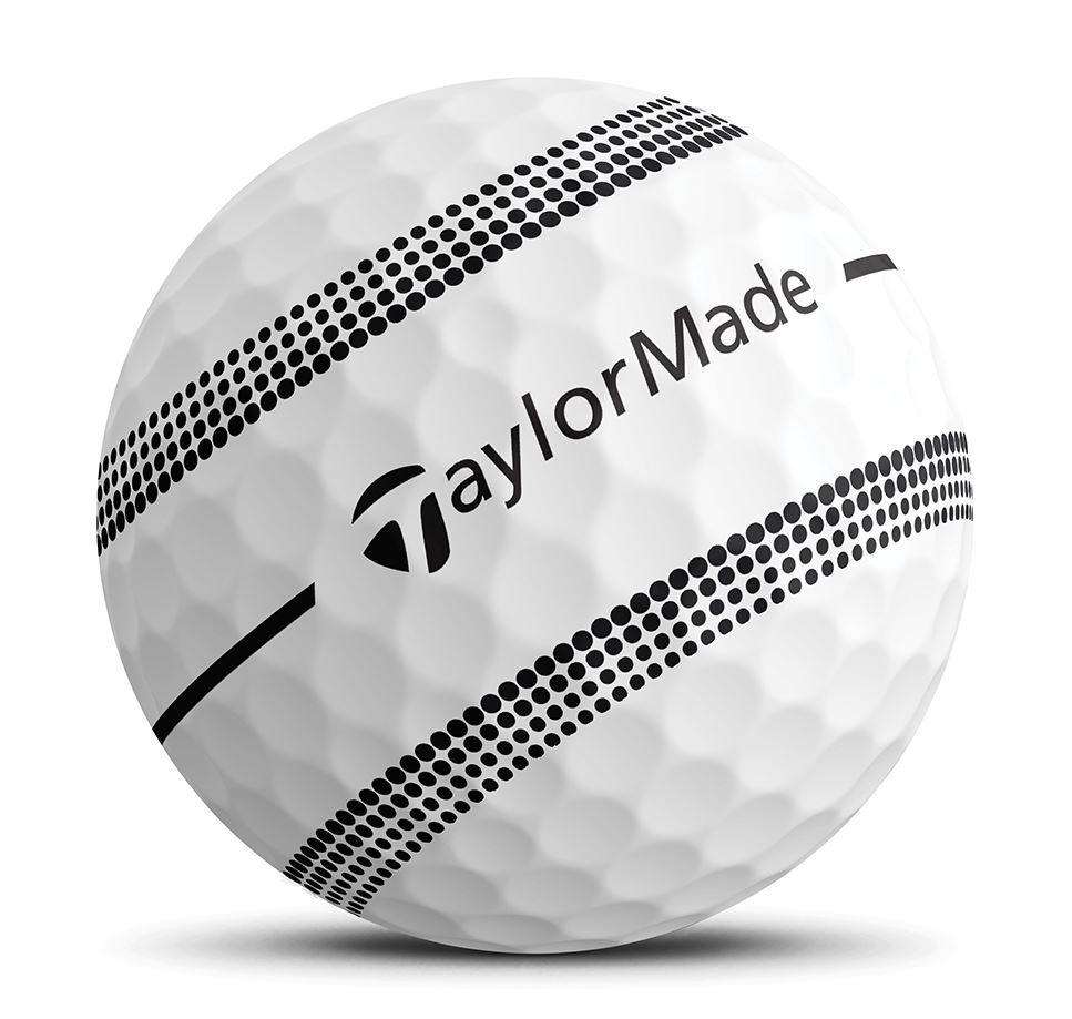 TaylorMade TP5x Stripe white 360 Grad