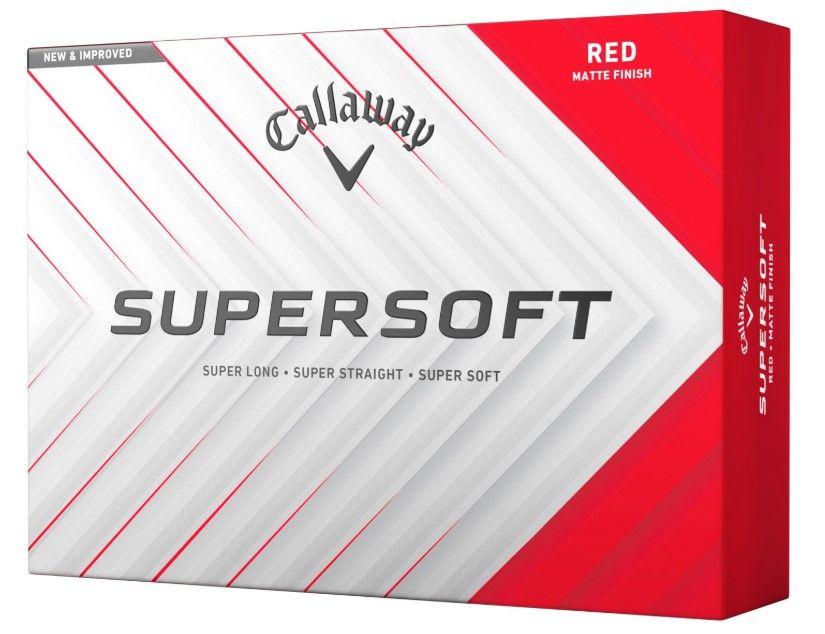Callaway Supersoft red (25)
