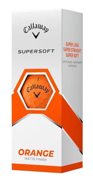 Callaway Supersoft 23 orange matt