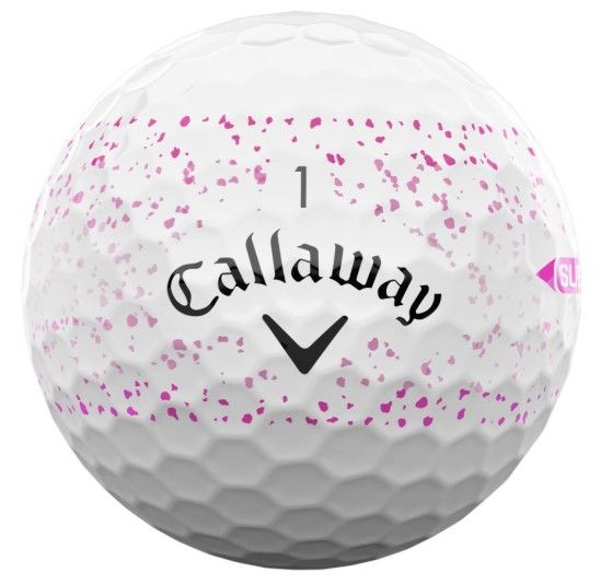 Callaway Supersoft weiss (pink splatter) 25