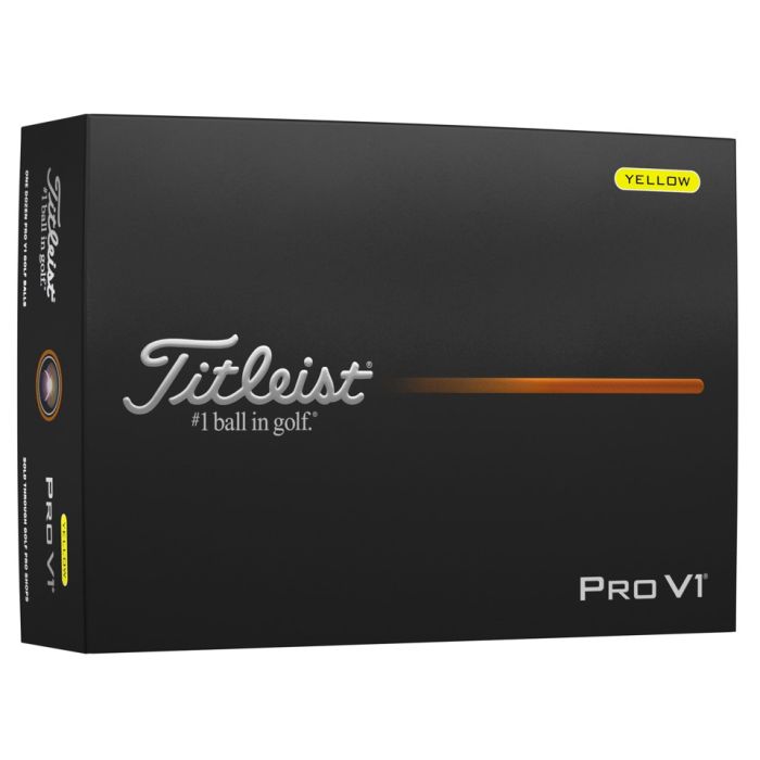 Titleist Pro V1 yellow (2025)