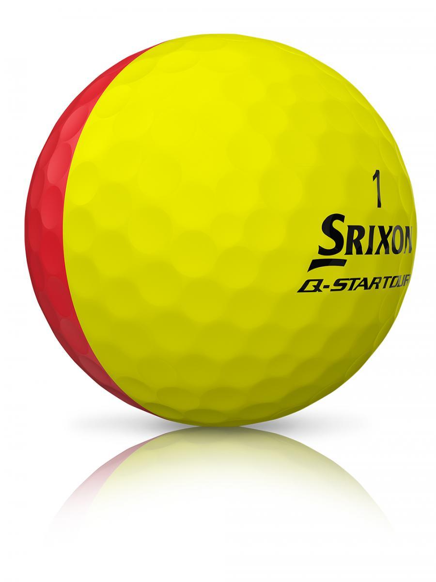 Srixon Q-Star T3 Divide yellow/red