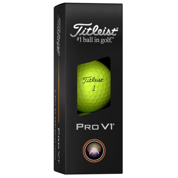 Titleist Pro V1 yellow (2025)