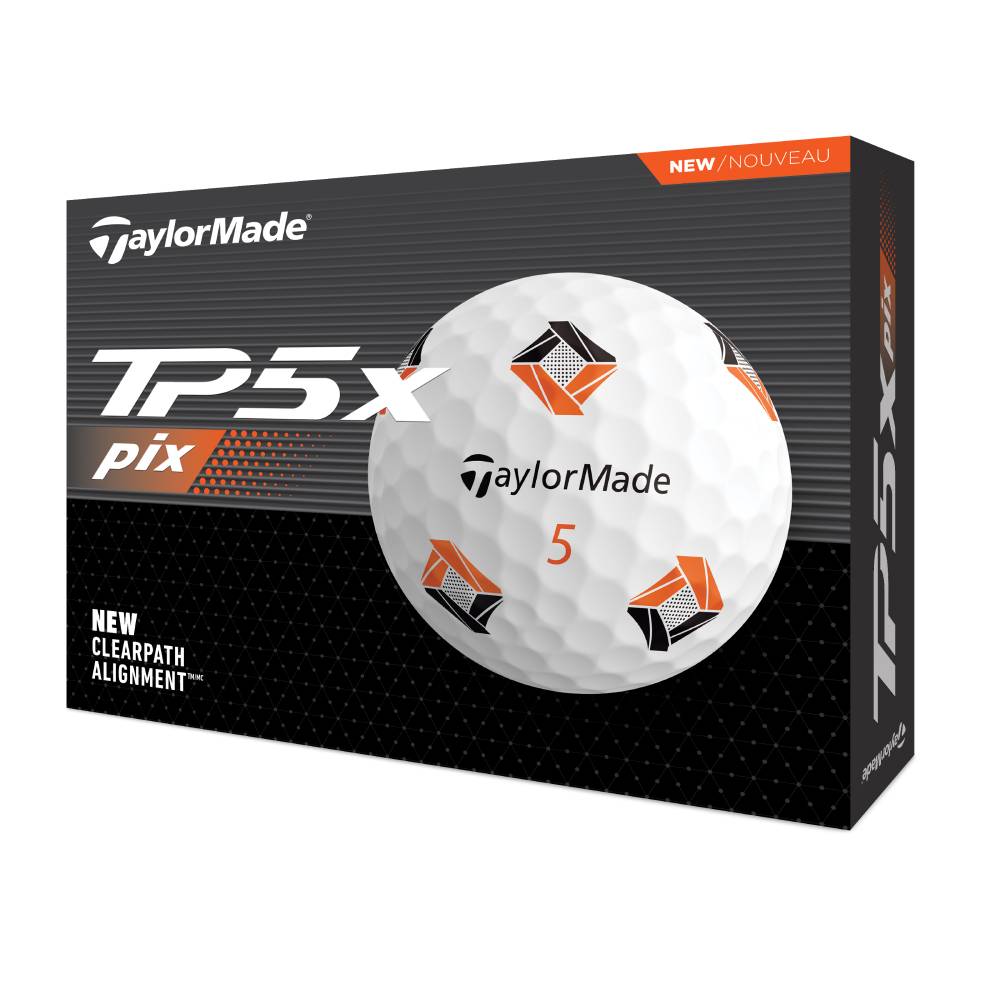 TaylorMade TP5x pix weiss (2024)