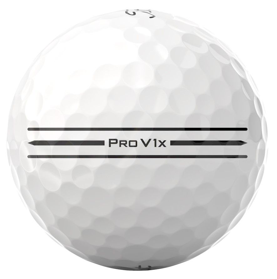 Titleist Pro V1x Enhanced Alignment weiss (2025)