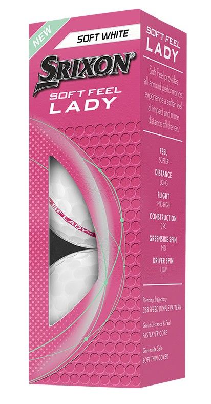 Srixon Soft Feel Lady white 9-2025