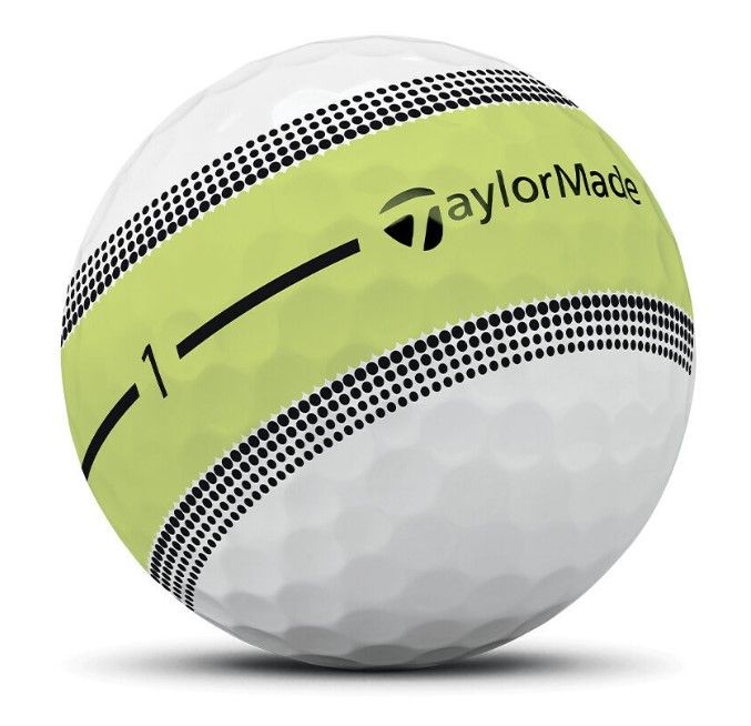 TaylorMade Tour Response Neon Stripe Yellow