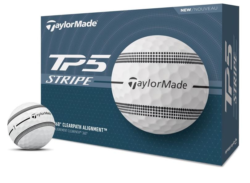 TaylorMade TP5 Stripe white 360 Grad