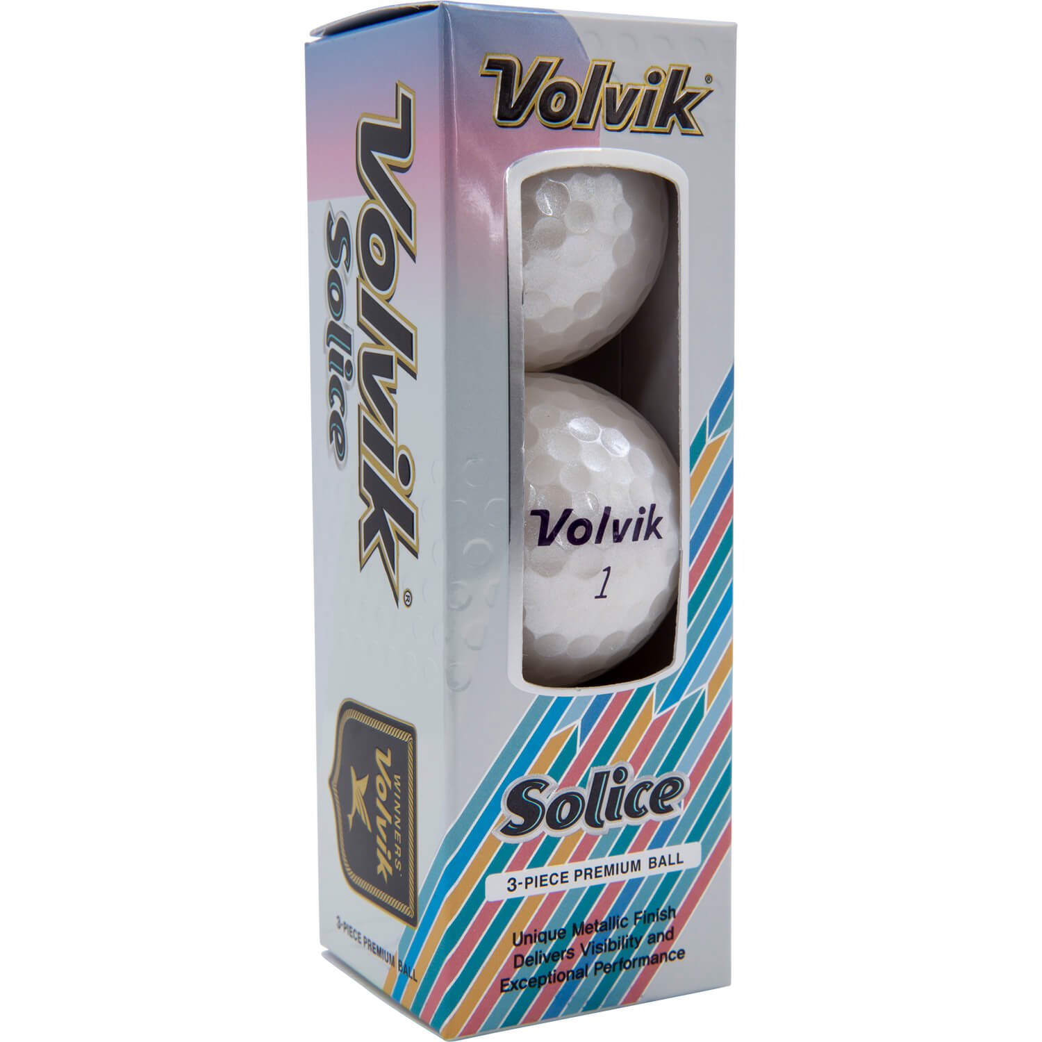 Volvik Solice Metallic Finish white