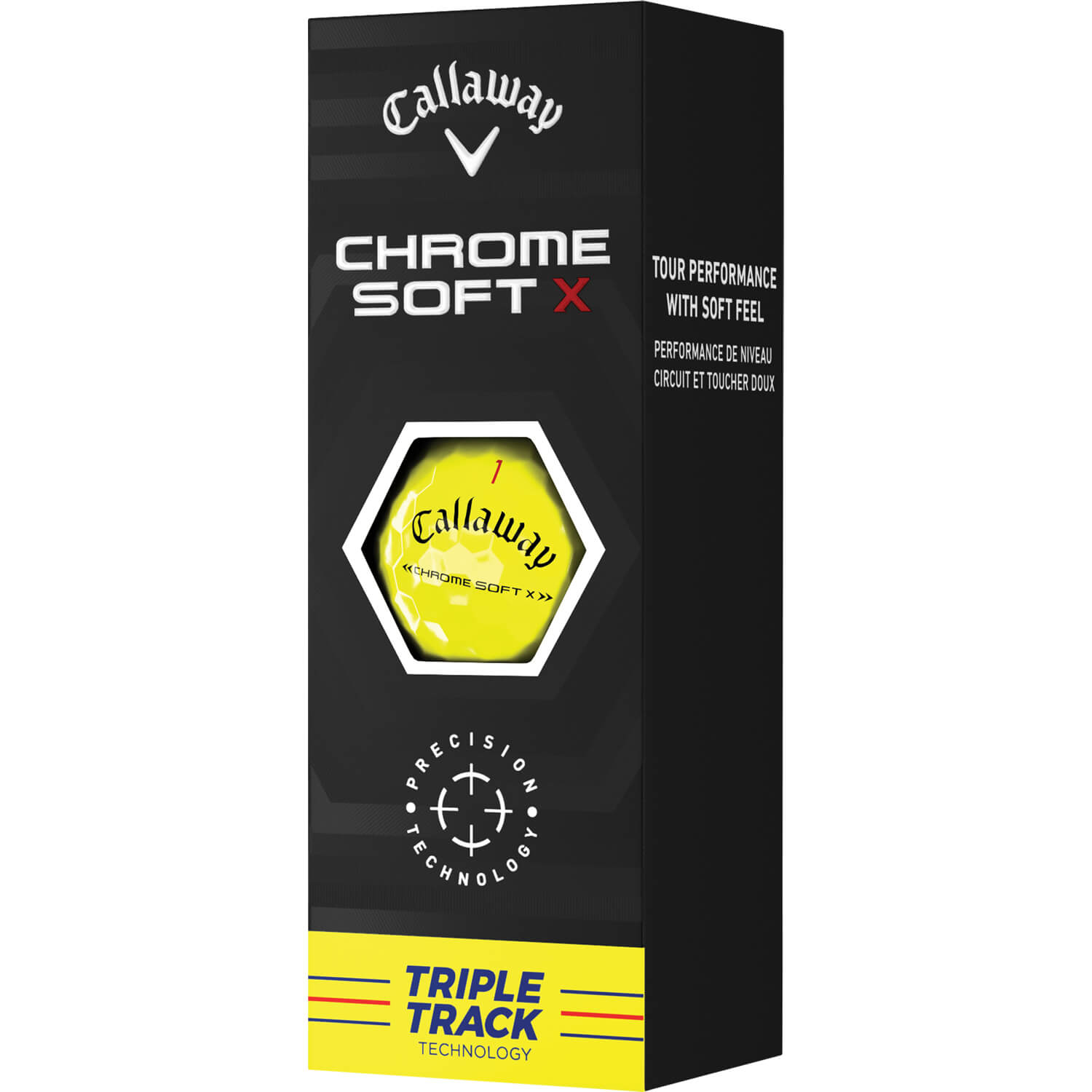 Callaway Chrome Soft X TripleTrack 22 gelb