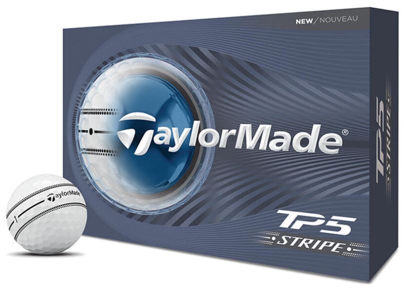 TaylorMade TP5 Stripe weiss (2026)