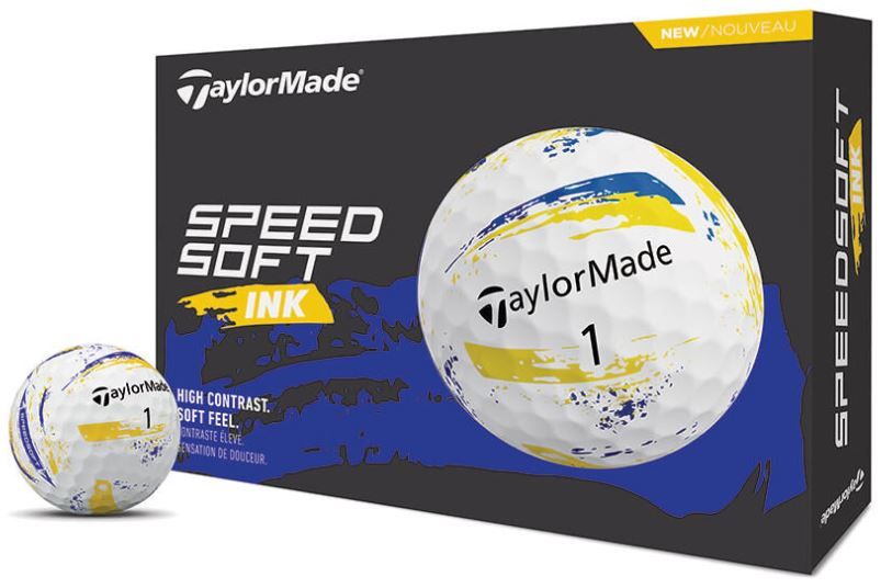 TaylorMade SpeedSoft Ink yellow-blue (2026)