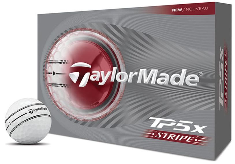 TaylorMade TP5x Stripe weiss (2026)