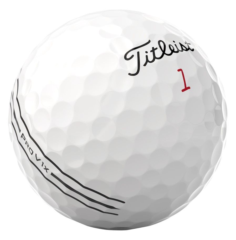 Titleist Pro V1x Enhanced Alignment weiss (2025)
