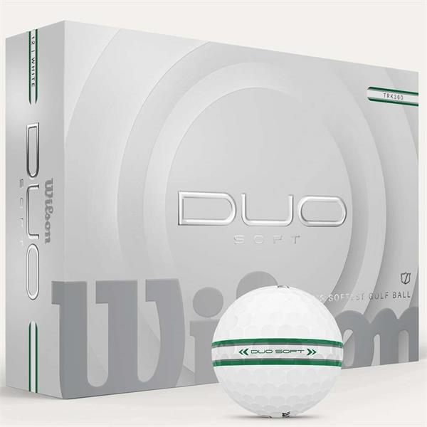 Wilson DUO SOFT TRK 360 white/green stripe