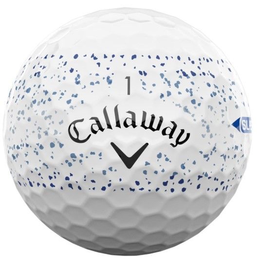 Callaway Supersoft weiss (blue splatter) 25