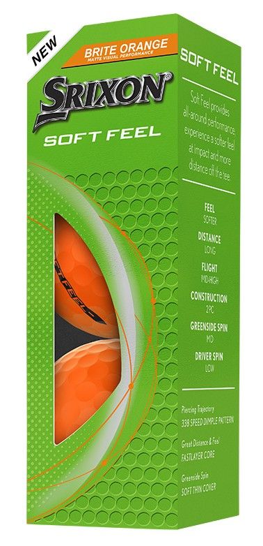 Srixon Soft Feel brite orange 14-2025