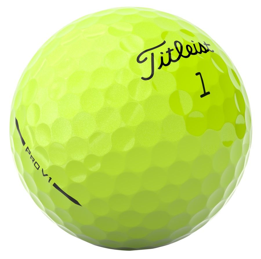 Titleist Pro V1 yellow (2025)