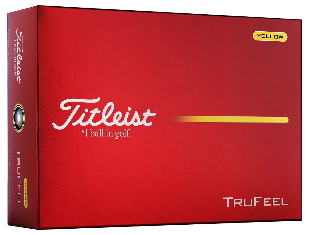 Titleist TruFeel yellow (26)