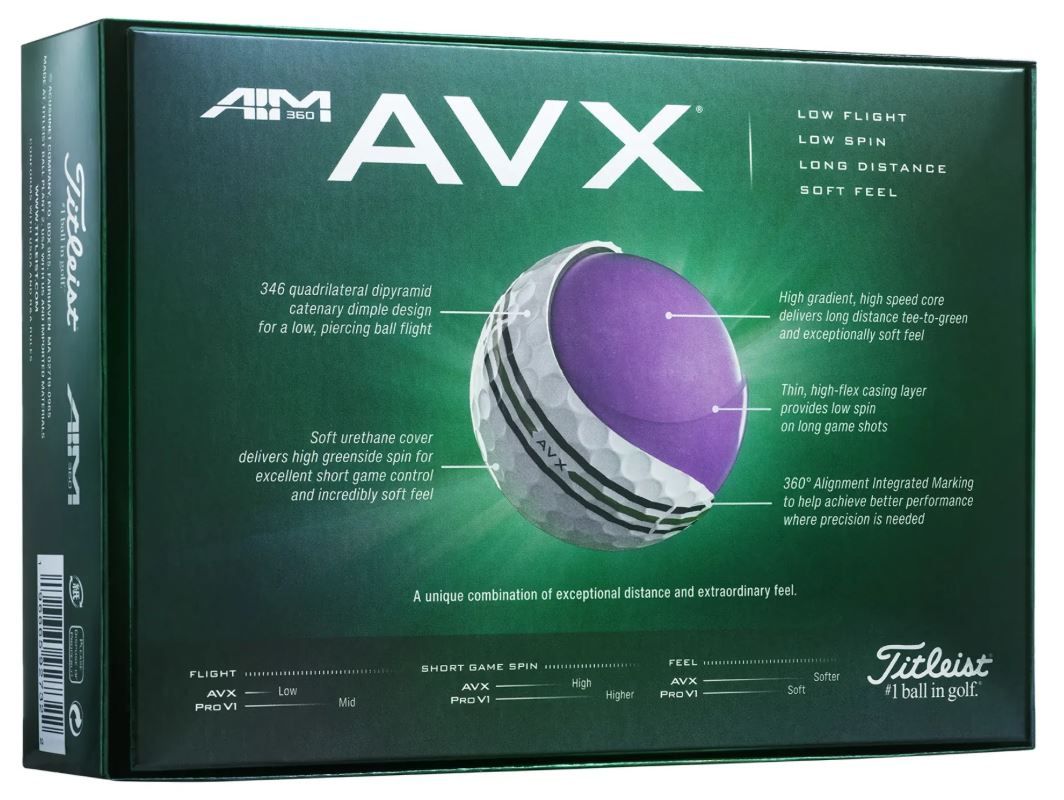 Titleist AVX AIM 360 white